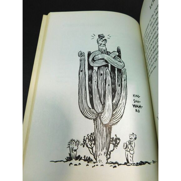Vintage Humor Artist Book What Kinda Cactus Reg Manning PB Cartoon - Picture 6 of 9
